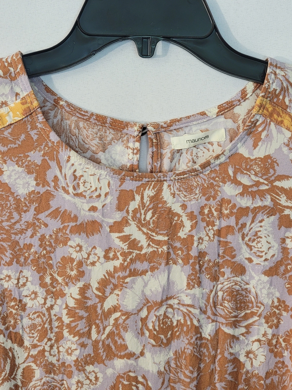 Maurices Sleeveless Floral High-Low Top Size S - Picture 4 of 9